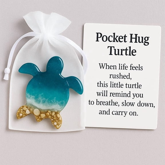Meggemo Pocket Sized Memorial Gift Beach Sand Angel Wing Sympathy Token Healing Bereavement Keepsake