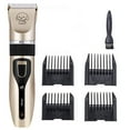 thumbnail image 1 of Meggemo Professional Reusable Pet Grooming Kit Dog Cat Hair Trimming Set Multi Function Grooming Tools for Home Use Durable Stainless Steel Blades Safe Comfortable Pet Grooming Supplies, 1 of 7