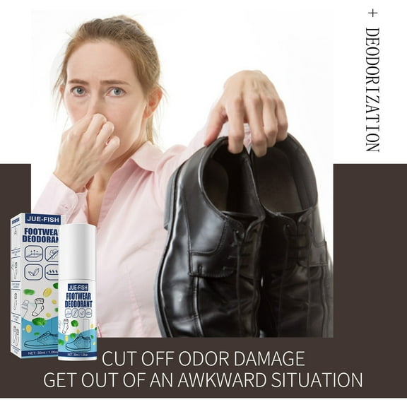 Meggemo Shoe and Sock Odor Eliminator Neutralizes Unpleasant Smells Inhibits Bacteria Growth Keeps Footwear Fresh All Day