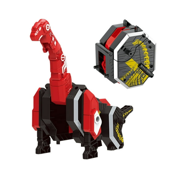 Meggemo Transformable Dinosaur RC Robot Toy - Puzzle Deformation Design, Perfect for Creative Play & Holiday Gifting for All Ages