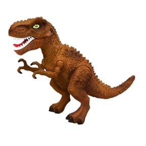 Meggemo Voice Controlled Walking Dinosaur Toy With Sound Effects - Electronic Animatronic Figure For Parties And Holidays