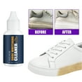 thumbnail image 1 of Meggemo White Shoe Whitening Cleaner Portable Remove Stain Dirt Yellowing Brighten White Shoes Gentle On Fabric Keep Shoes Clean Fresh Daily Shoe Care Essential Tool, 1 of 8