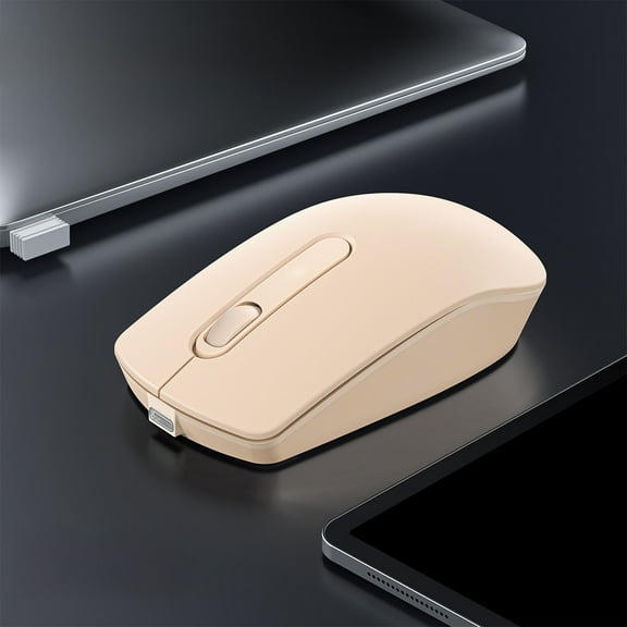 Meggemo Wireless And Bluetooth Two Mode Connection 1200 DPI Adjustment Type-C Fast Charging Office Gaming Mouse