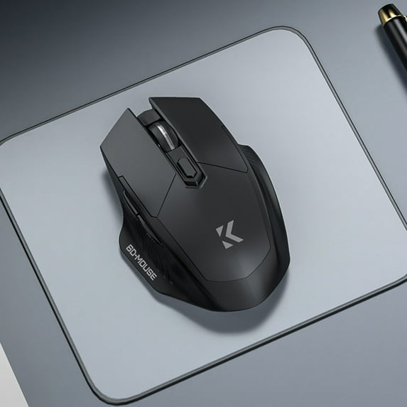 Meggemo Wireless And Bluetooth Two Mode Connection 1600 DPI Adjustment Type-C Fast Charging Office Gaming Mouse