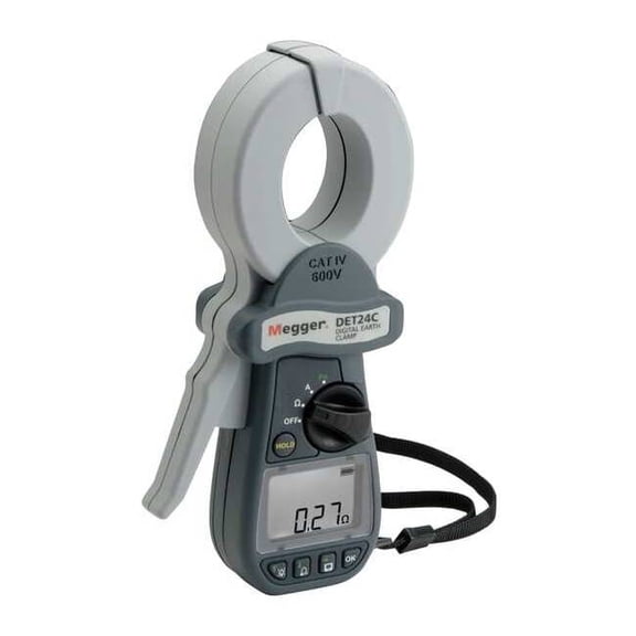Megger Clamp On Earth Resistance Tster,1500 Ohm DET14C