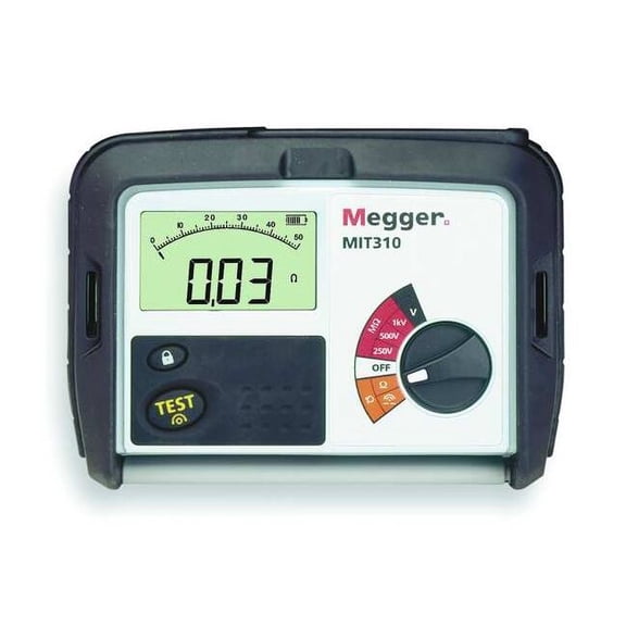 Megger Battery Operated Megohmmeter,1000VDC MIT310