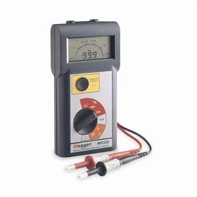 Megohmmeter, 1 mA, LCD, 25 V, Handheld MIT230