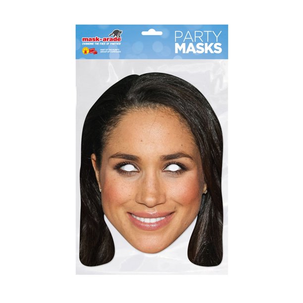 Meghan Markle Royal Facemask Costume Accessories