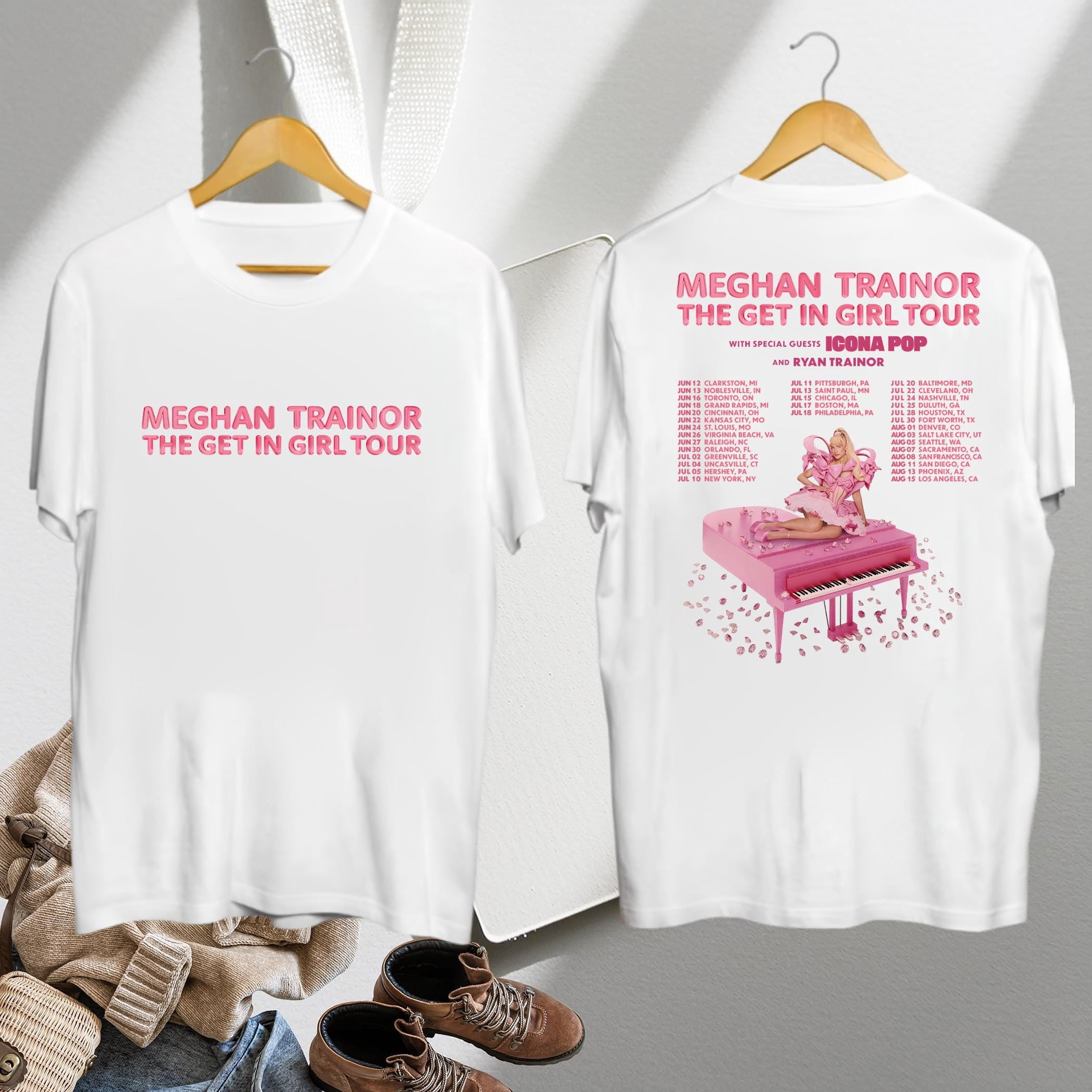 Meghan Trainor Graphic Shirt, Meghan Trainor Tour 2026 Shirt, Meghan