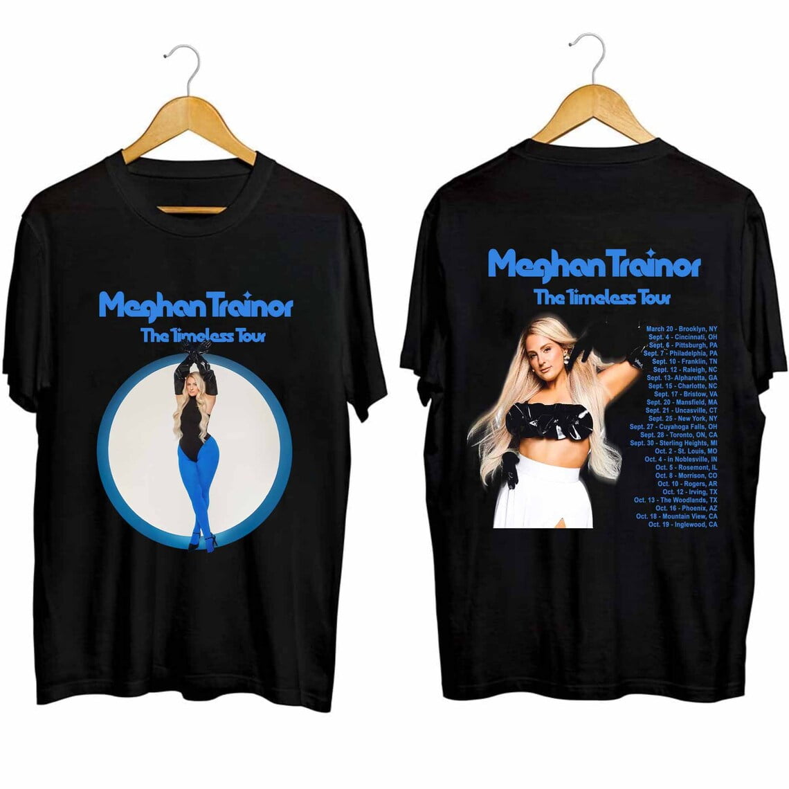 Meghan Trainor The Timeless Tour 2024 Shirt, Meghan Trainor Fan Shirt