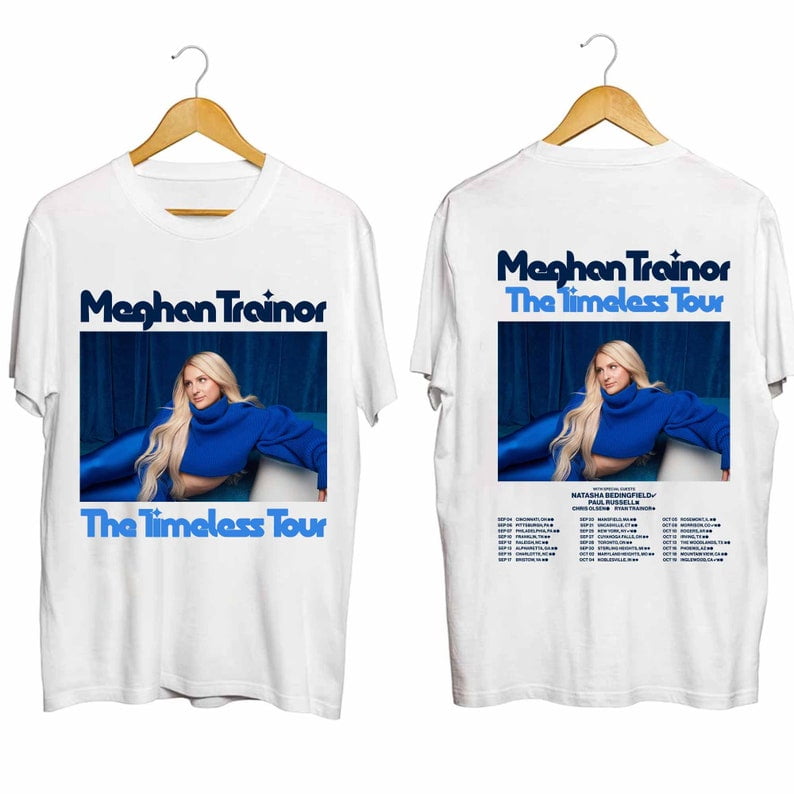 Meghan Trainor The Timeless Tour 2024 Shirt, Meghan Trainor Fan Shirt