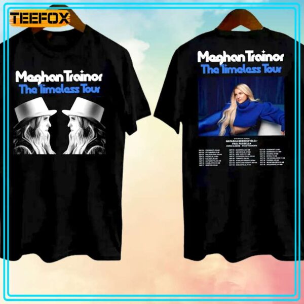 The Timeless Tour 2024 Meghan Trainor Shirt, Meghan Trainor Fan Shirt