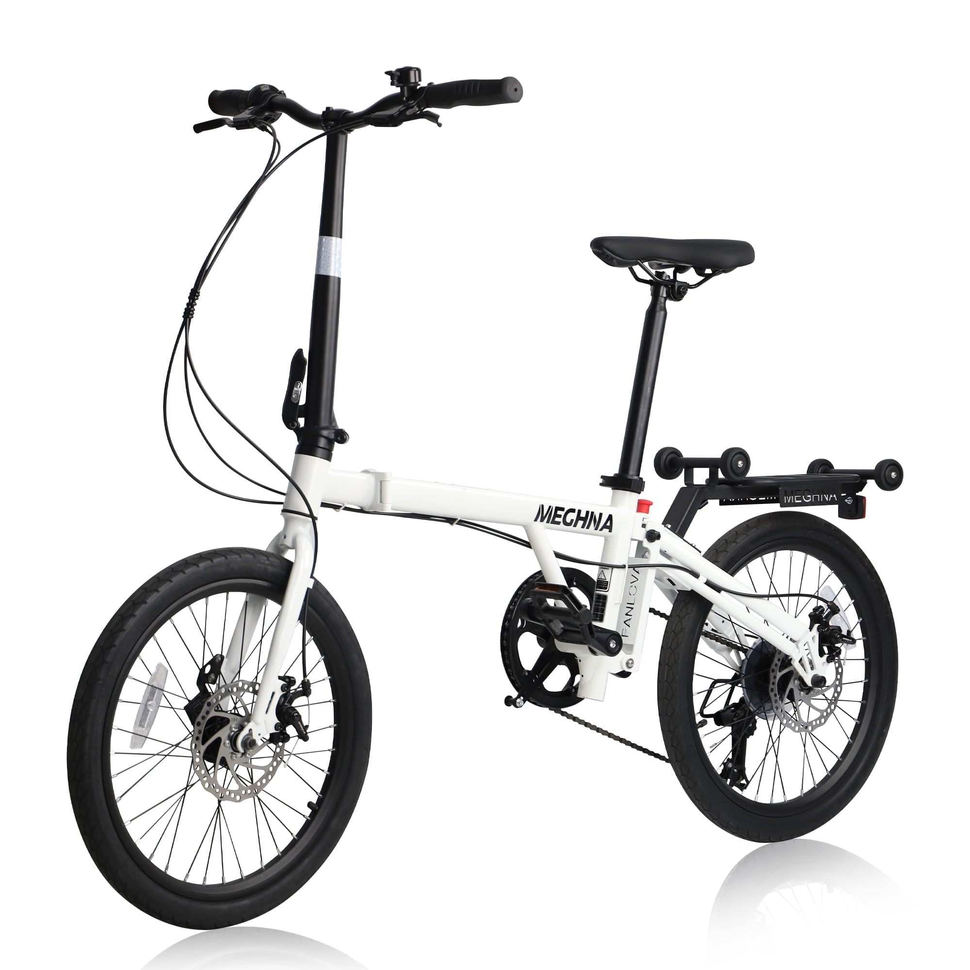 Meghna 20 inch Folding Bike 3-Fold City Bicycle for Unisex Adult 7