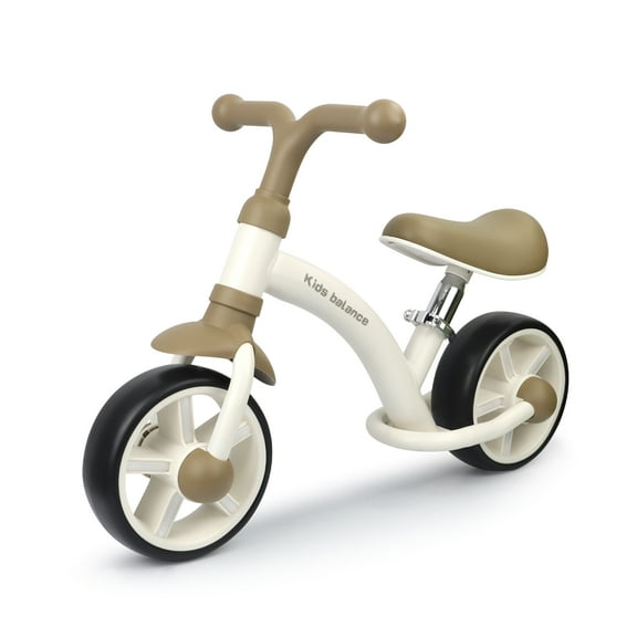 Meghna 8 inch Balance Bike for Kids Toys Toddler Bike No Pedal for 2-5 Years  Old with Footrest Lightweight Khaki