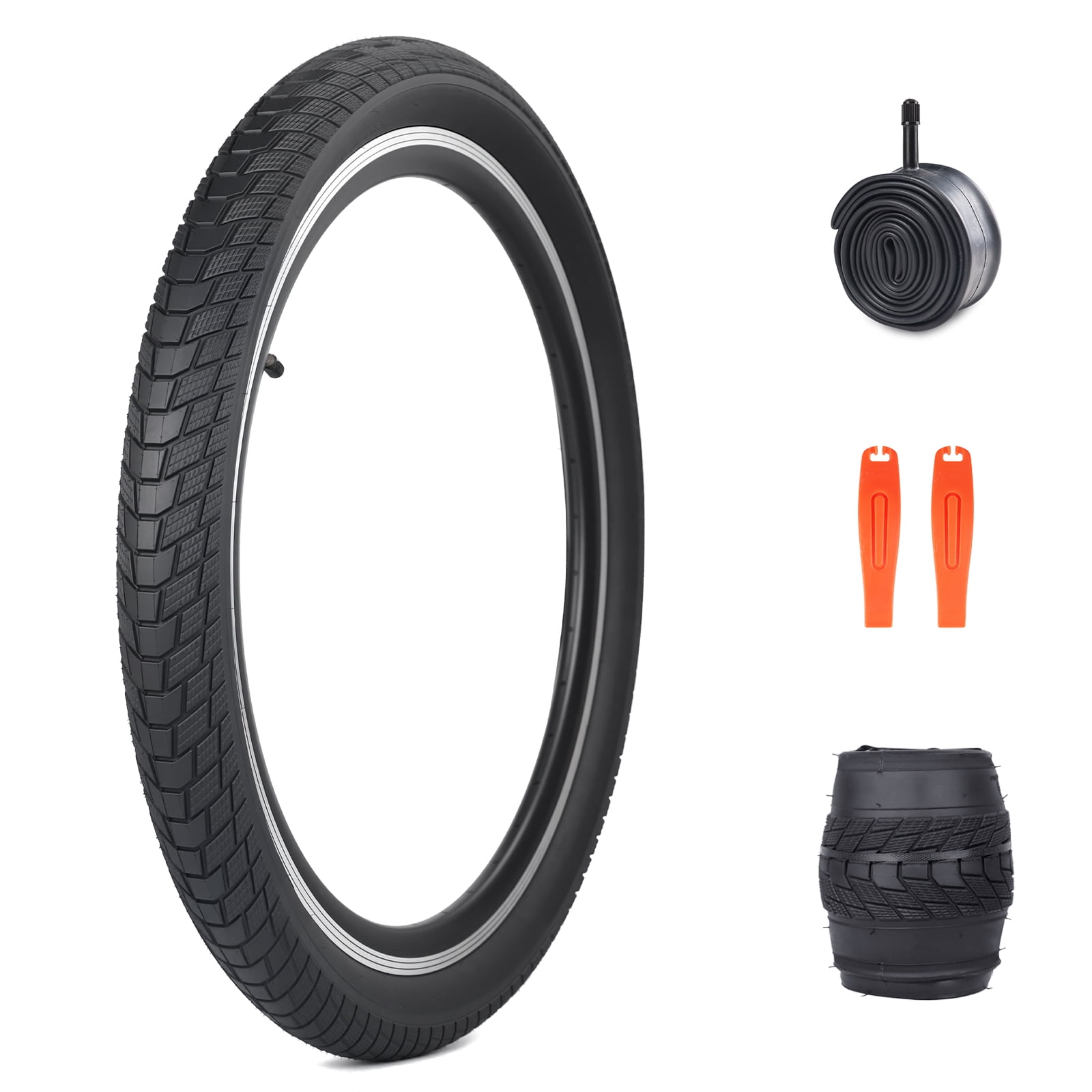 Meghna Bike Tire 24x2.4 inch Fat Tire Foldable Replacement All-terrain ...