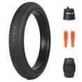 thumbnail image 1 of Meghna Fat Bike Tire Electric Bike Tire 26 x 3.0 inch Heavy Duty Anti-Slip Foldable Replacement All Terrains Tire 1 Pack with Inner Tube Tire Levers for E-Bike Snow Bike, 1 of 8