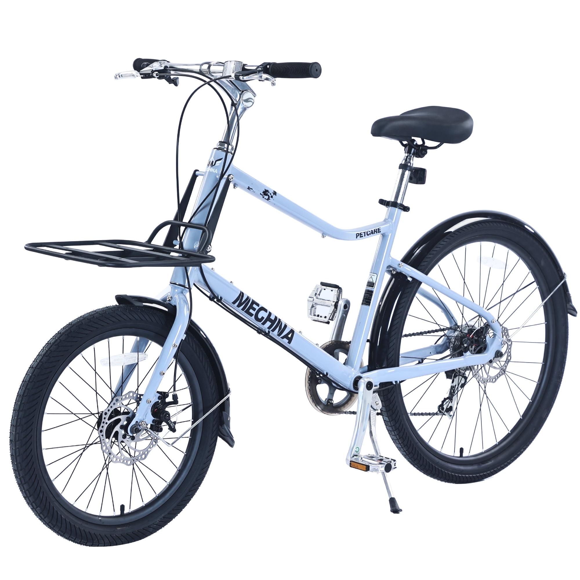 自転車 - Bicycle 普通の自転車④ 洒落た籐風バスケットのシティーサイクル