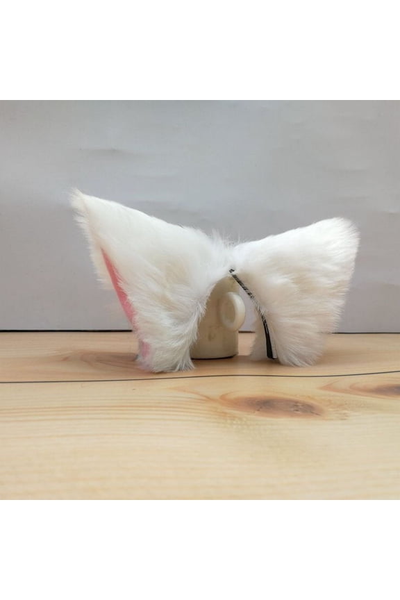 Anime plush cat ear hairpin cat girl cute mother royal sister Loli anime ball Fox ear hairpin