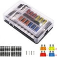Megngio Modified multichannel Fuse Box 12way positive and negative
