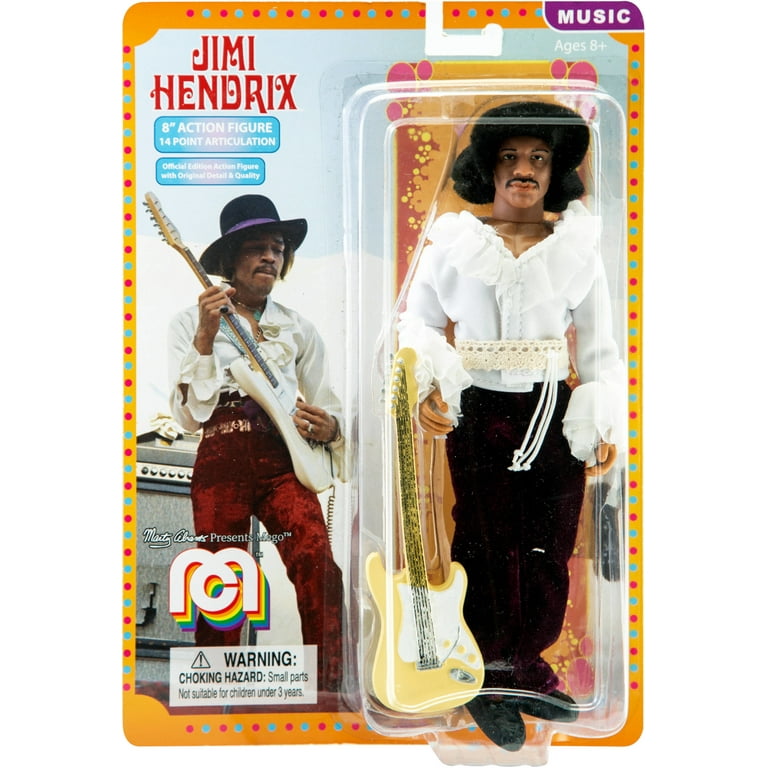 Mego Action Figure 8 Jimi Hendrix Miami Pop Limited Edition