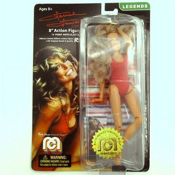 Mego Legends Farrah Fawcett 8" Action Figure