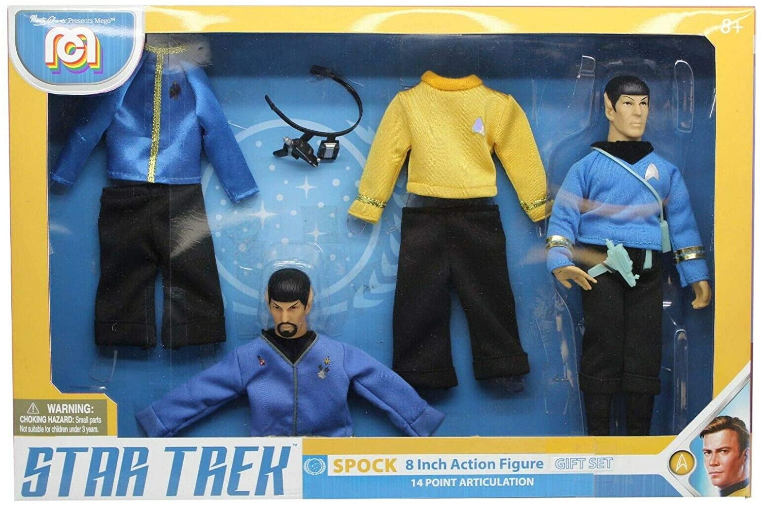 Mego Star Trek Spock SDCC Exclusive Set