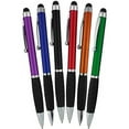 thumbnail image 1 of Mego Stylus, Ballpoint Pen, Assorted Ink Colors, 6 Count, 6 Pack, 1 of 6