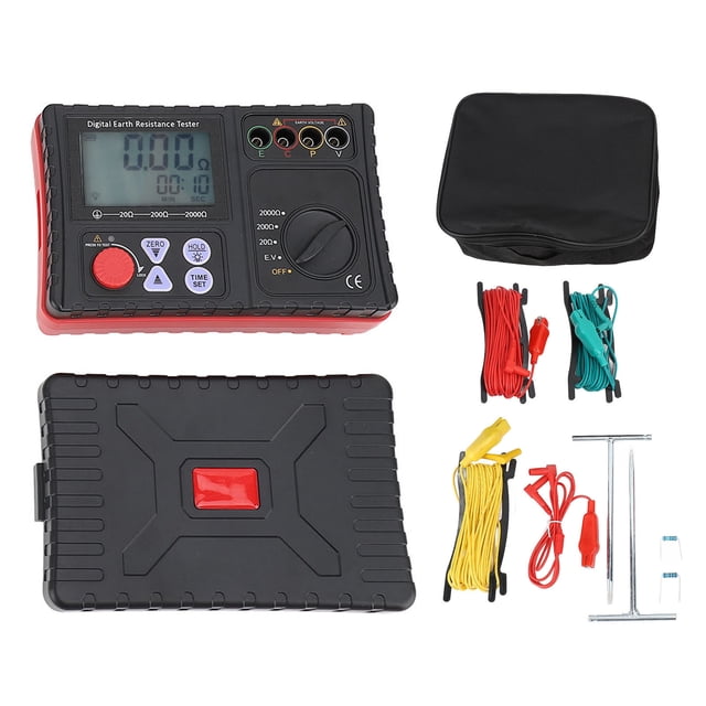 Multimètre LC-200A Mesure Inductance/Capacité - Portable, ABS, Écran LCD, 1pF-100mF, 1μH-100H - Pour Électronique, Laboratoire