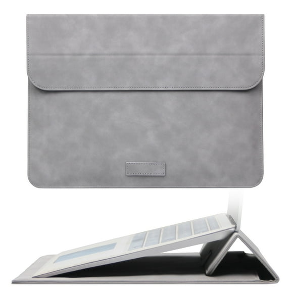 Megoo 14'' Laptop Sleeve Cover Laptop Case with Stand for MacBook Pro/Air Microsoft Surface Samsung