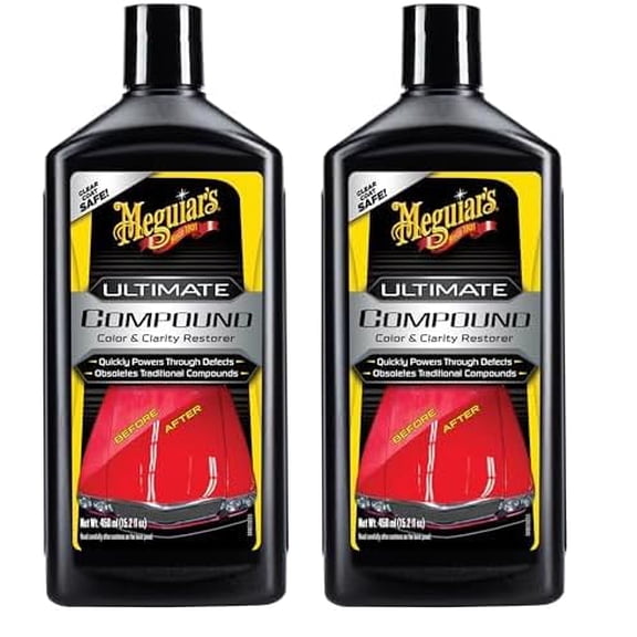 Meguiar's G17216 Ultimate Compound - 15.2 oz. - 2 Pack