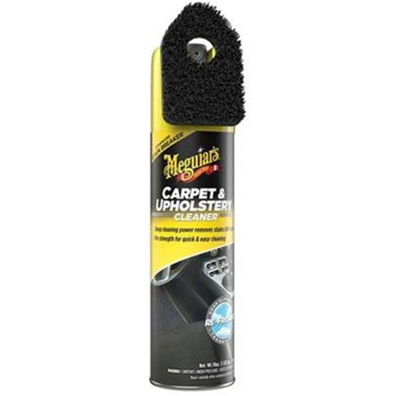 Meguiar's Carpet & Upholstery Cleaner, G191419, 19 Oz, Foam Spray