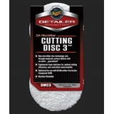 Meguiar's DA Microfiber Cutting Discs 2-Pack - Paint Correction Pads For Scratches & Swirl Removal