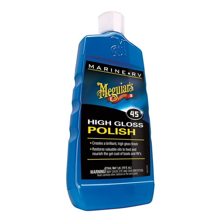 Meguiar's #45 Boat/RV Polish & Gloss Enhancer - 16oz | Bundle of 5