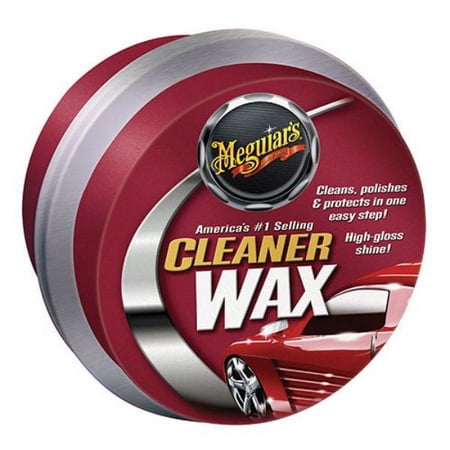 Meguiar's A1214 Car Cleaner Wax Paste, 14 Oz