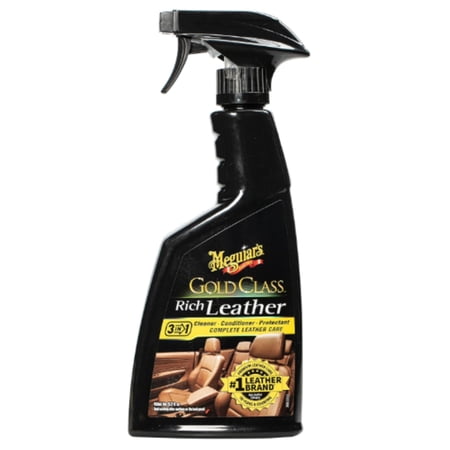 Meguiar's® Gold Class Rich Leather Cleaner & Conditioner G10916RFID, 15.2 oz, 6/CV
