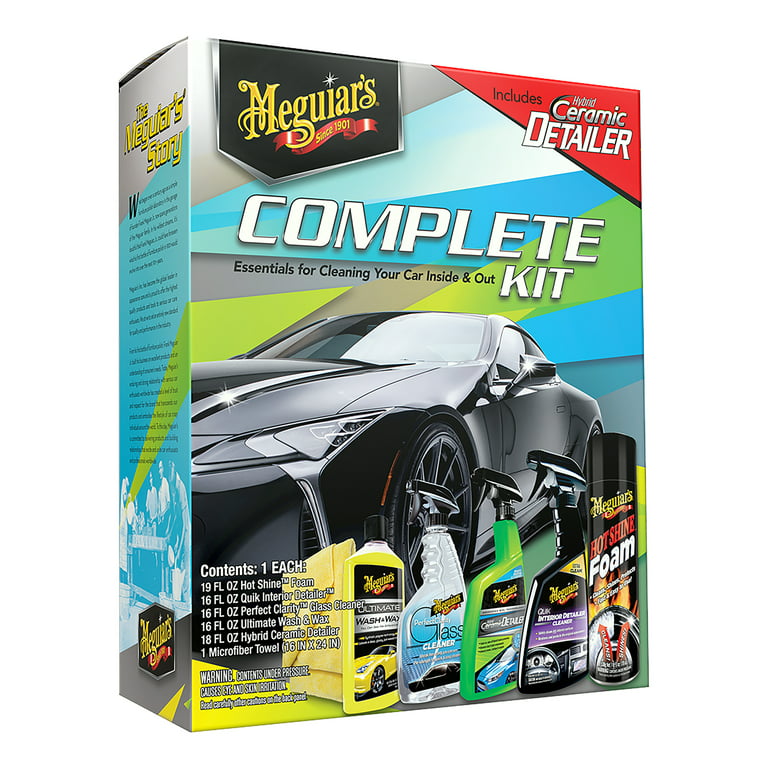 Meguiar's All-in-One Essentials Car Care Kit – Modern Auto Care