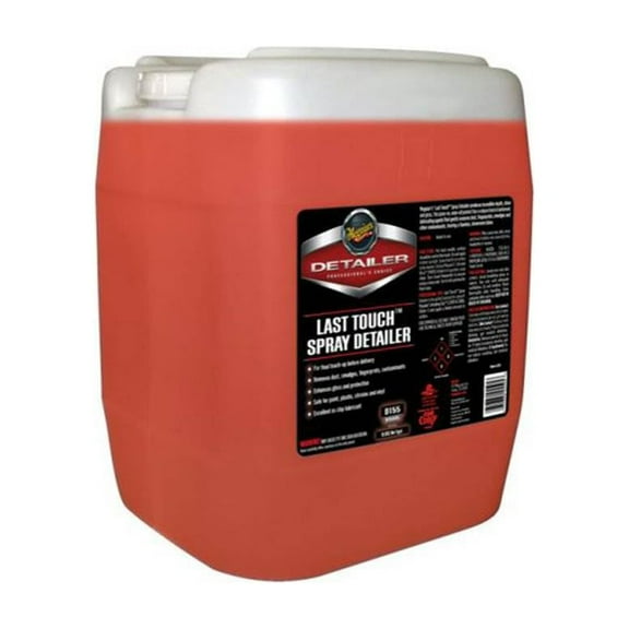 Meguiar's D155 Detailer 5 Gallon Multisurface Last Touch Spray Car Detailer