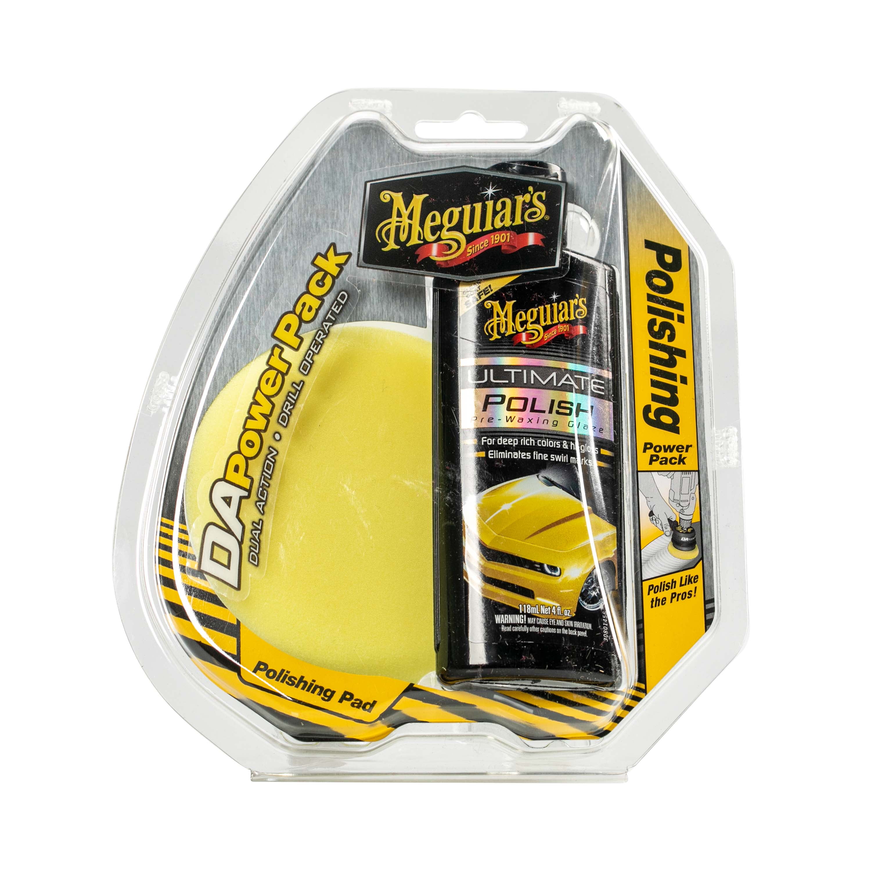 Meguiar's G55107 Dual Action Power System Kit – Get Professional Results  When Detailing