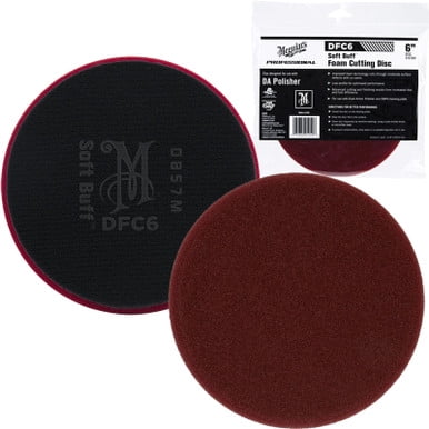 Meguiar's DFC6, 6 inch Softbuff D.A. Cutting Pad