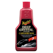 Meguiar’s Deep Crystal Carnauba Wax – Protective Wax Barrier Locks in Shine and Gloss – A2216, 16 oz