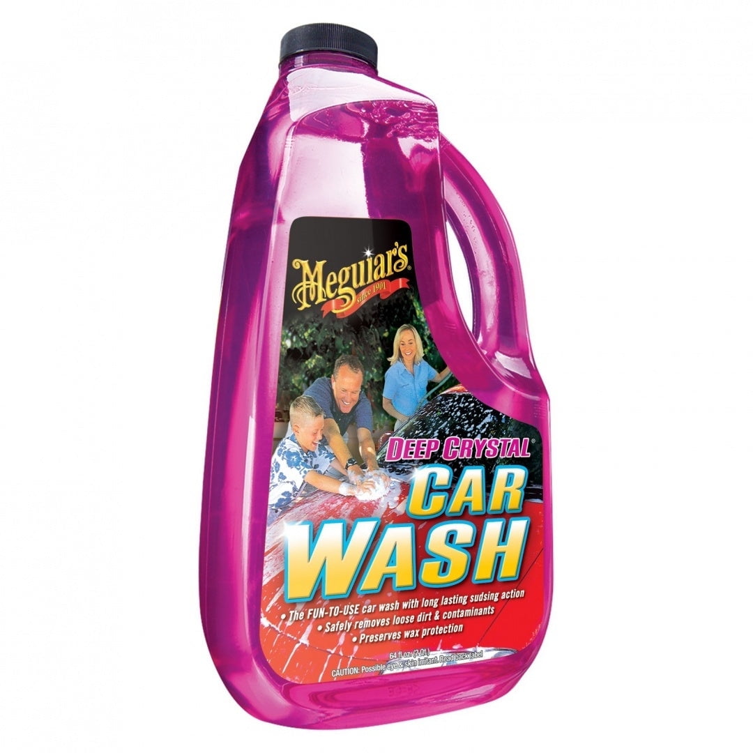 Bubble Gum Snow Foam Car Wash Soap Cleanser, Concentrated, 128 oz