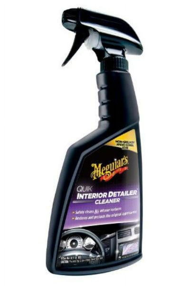 Meguiar's G13616 Quik Interior Detailer Cleaner Spray, 16 Oz, Each