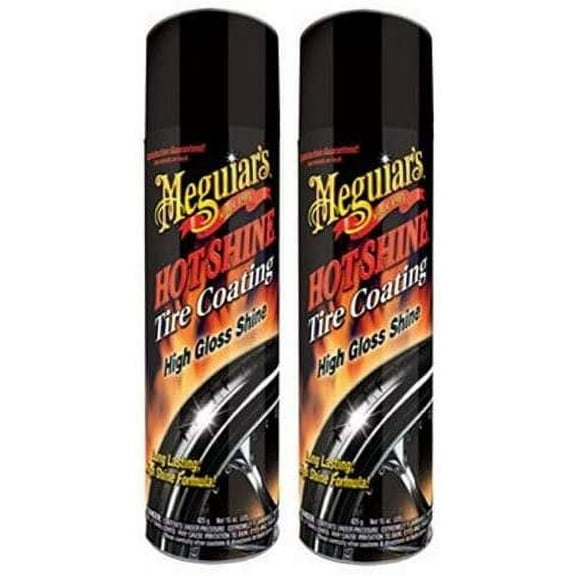 Meguiar's G13815 Hot Shine High Gloss Tire Coating - 15 oz. 2 Pack