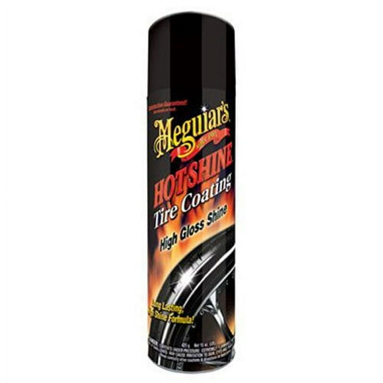 MEGUIAR'S Endurance G15415 Tire Dressing, 15 oz, Aerosol, Slight Sweet