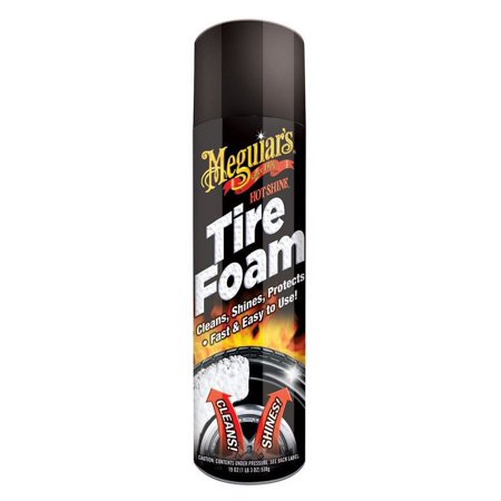 Meguiar's G13919 Hot Shine Tire Foam, 19 Oz, Each