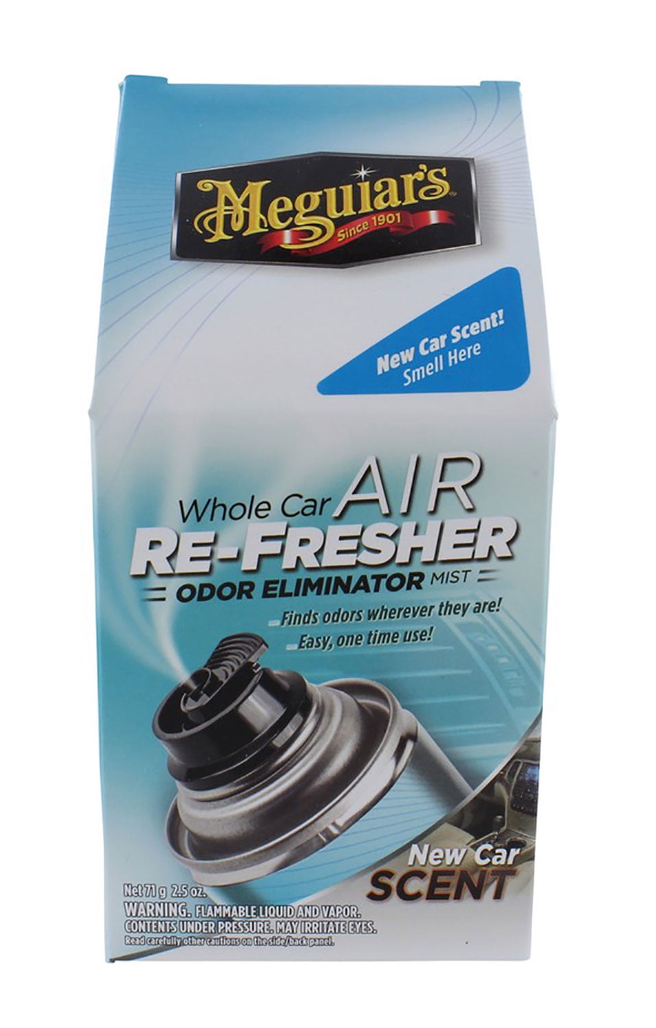 Meguiar's G16402 Air Refresher Odor Eliminator (New Car Scent) - 2 oz.  2-Pack
