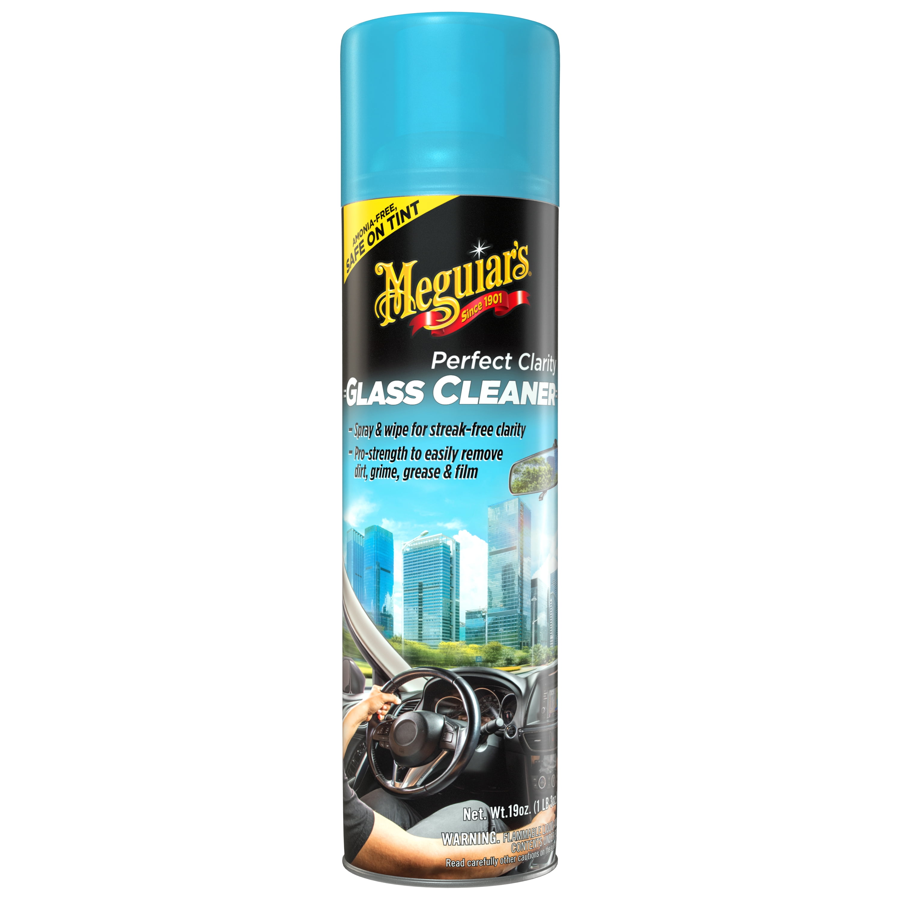 MEGUIAR'S G8224 Perfect Clarity Glass Cleaner - 24 oz. 2 Pack