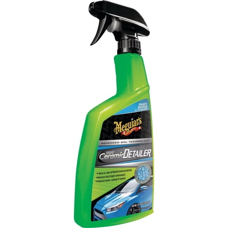 Meguiar's Hybrid Ceramic Detailer - Water-Resistant Ceramic Spray - 26 oz — Residential Use, Standard Application