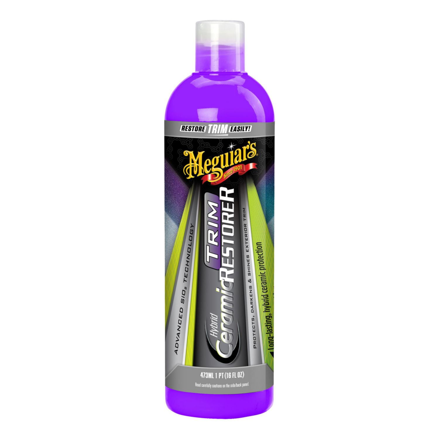 Meguiar's G220316 Hybrid Ceramic Trim Restorer for Car/Auto Detailing, 16 oz
