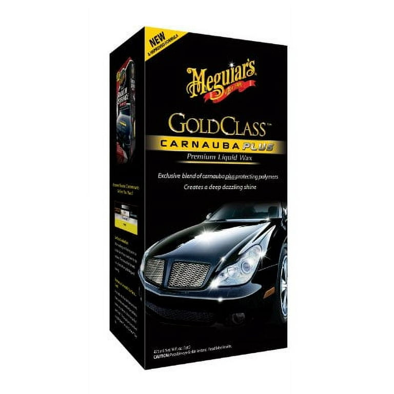 Meguiars G7016 Gold Class Carnauba Plus Premium Liquid Wax, 16 Fluid Ounces